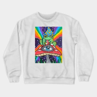 Frog Wizard Crewneck Sweatshirt